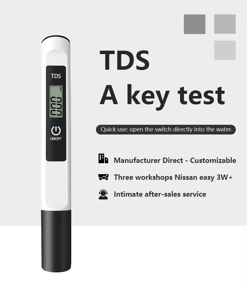 M3 Compact And Portable TDS Water Quality Testing Pen, High-Precision Household Water Quality Tester M3 Compact And Portable TDS Water Quality Testing Pen, High-Precision Household Water Quality Tester